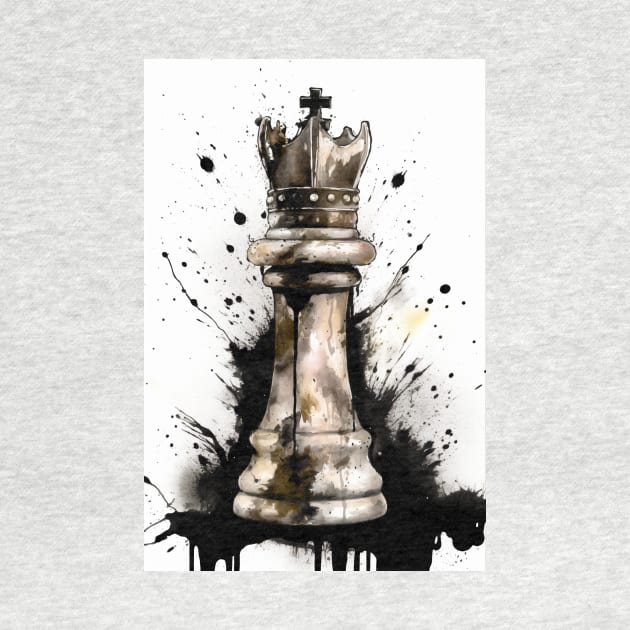 King Chess Piece Painting by TortillaChief